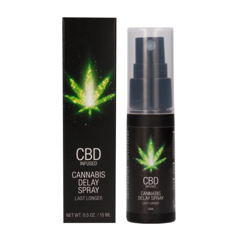 Pharmquests Shots CBD Delay Spray z olejem konopnym 15 ml