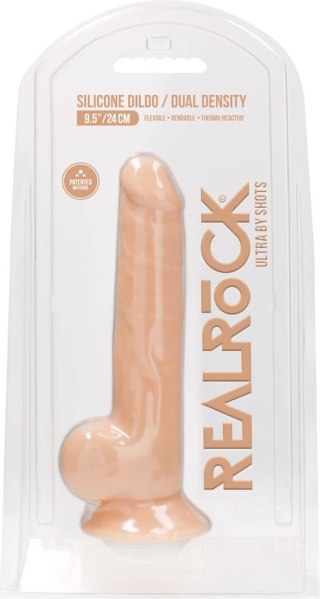 RealRock Ultra silikonowy model anatomiczny z przyssawką 24 cm cielisty