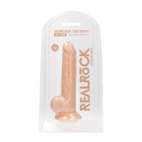 RealRock Ultra silikonowy model anatomiczny z przyssawką 24 cm cielisty