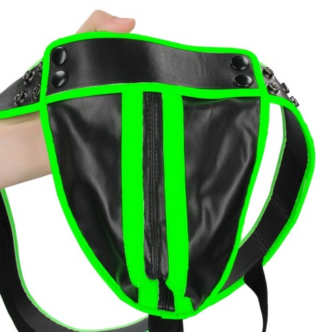 Ouch! Glow in the Dark Majtki z klamrą L/XL fluorescencyjne regulowane