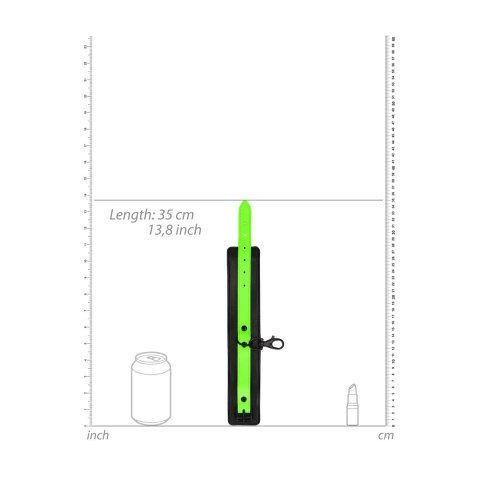 Ouch! Glow in the Dark - Mankiety na kostki fluorescencyjne regulowane