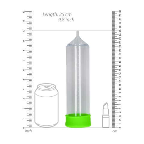 Ouch! Glow in the Dark - Pompka prożniowa z fluorescencyjnymi detalami