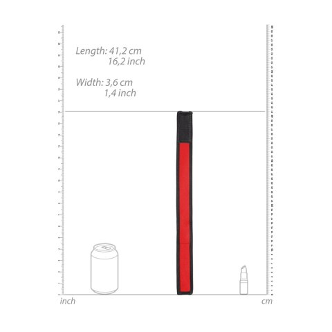 Ouch! Neoprenowa opaska na biceps - wygodny anatomiczny model czarny