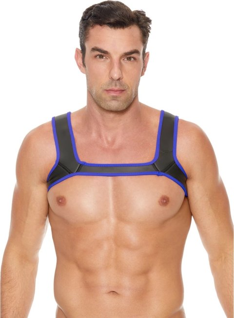Ouch! Neoprenowa uprząż na klatkę piersiową L/XL czarna