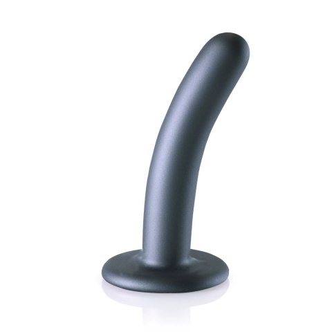 Ouch! Smooth Silicone G-spot 12 cm - Model anatomiczny z przyssawką, fioletowy