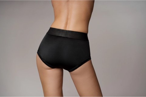 Ouch! Wibrujące majtki z paskiem XS/S - system O-Ring, 10 trybow