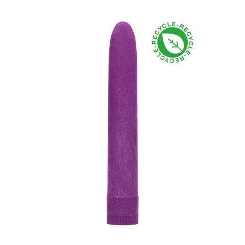Natural Pleasure Bio Wibrator 18 cm - ekologiczny, gładki, zielony