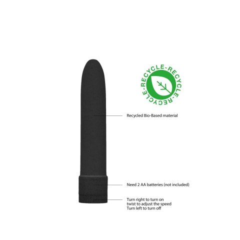 Natural Pleasure Biodegradowalny model 14 cm - ekologiczny system wibracji