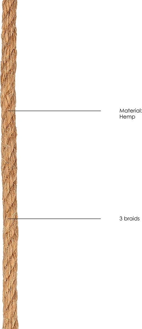 Ouch! Lina do Shibari 10 m - wytrzymały sznur bawełniany czarny