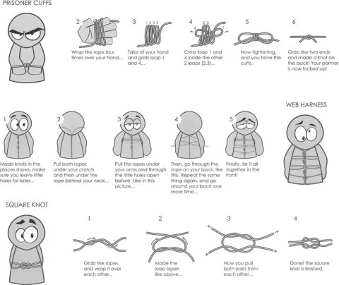 Ouch! Lina do Shibari 10 m - wytrzymały sznur bawełniany czarny