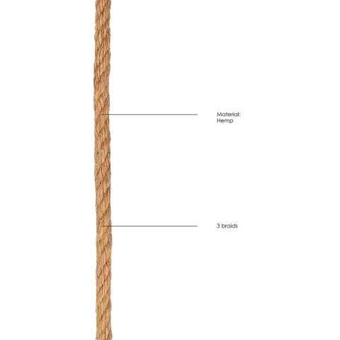 Ouch! Lina do Shibari 5 m - wytrzymała lina do technik wiązania