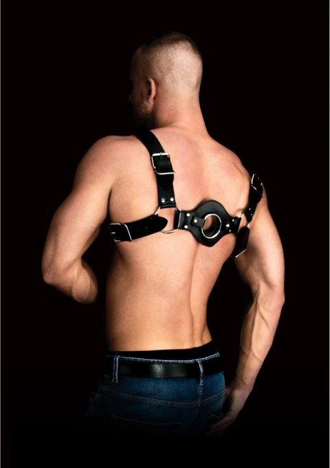 Ouch! Uprząż Armor 1 - wytrzymała uprząż z metalowymi o-ringami