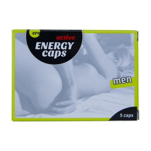 HOT Energy Caps Active Men - kapsułki z guarany i kardamonu 5 szt.