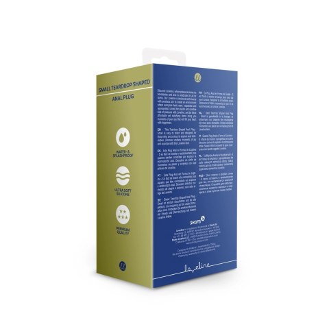 Loveline Baltic Blue korek anatomiczny mały silikonowy