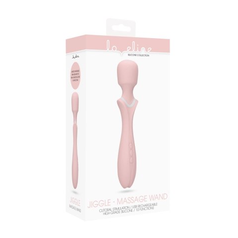 Loveline Jiggle - wielofunkcyjna wodoodporna rożdżka do masażu, 10 trybow