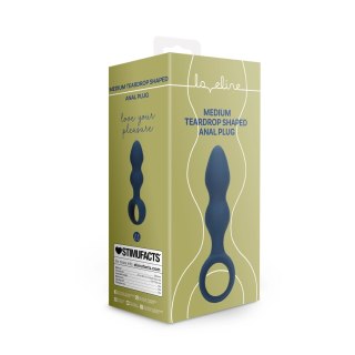 Loveline Korek anatomiczny średni Baltic Blue silikonowy