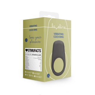 Loveline Wibrujący Pierścień Licorice Black - Elastyczny Silikonowy Model