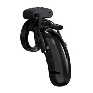 Man|Cage 22 System blokujący z elektrostymulacją 11,5 cm, regulowane pierścienie