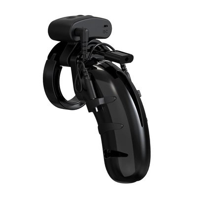 Man|Cage 22 System blokujący z elektrostymulacją 11,5 cm, regulowane pierścienie