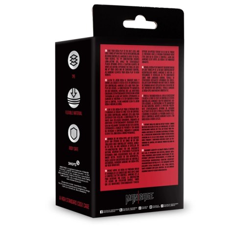 ManCage Model 05 Transparentny system zabezpieczający TPE