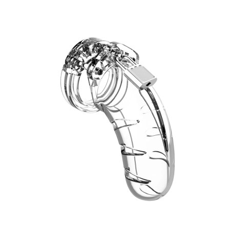 ManCage Model 11,5 cm - System blokujący z poliwęglanu, czarny