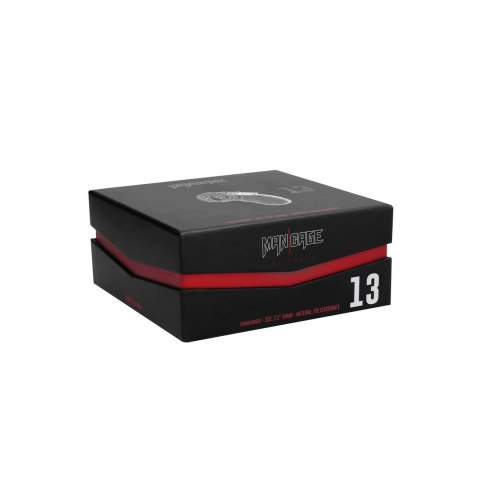 Man|Cage Model 22 - System kontrolny z elektrostymulacją, pierścienie 6,5 cm