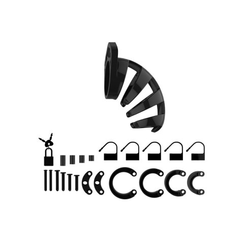 ManCage Model 9 - Anatomiczna klatka intymna 9 cm, poliwęglan