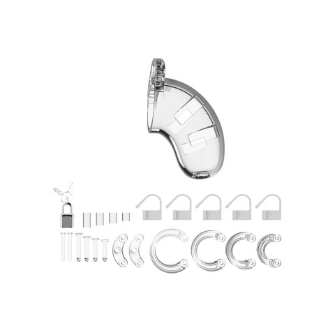 Man|Cage System blokujący 9 cm poliwęglanowy, regulowany rozmiar