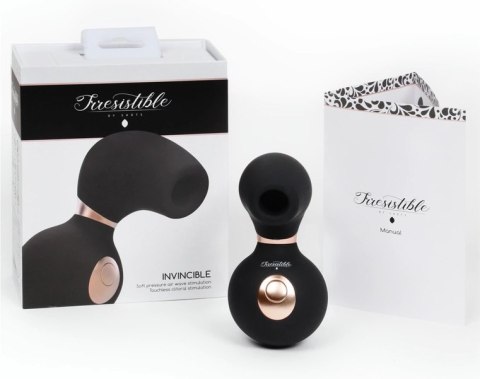 Shots Irresistible Invincible - Pulsujący wibrator silikonowy F1, wodoodporny