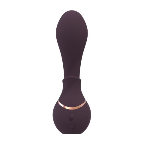 Shots Irresistible Mythical - 10-biegowy wibrator z elastyczną końcowką, fioletowy