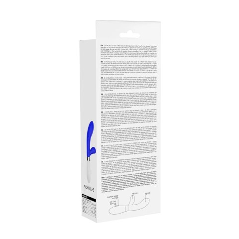 Shots Luminous Achilles - wibrator dwusilnikowy, silikonowy, 21 cm