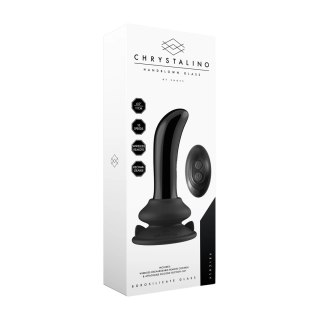 Chrystalino by Shots Szklany model intymny G-Spot z pilotem 10 trybow