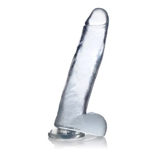 Curve Toys Crystal Clear Model 28 cm z mocną przyssawką