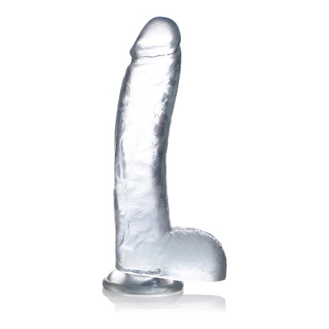 Curve Toys model Crystal z anatomiczną podstawą 25,5 cm przezroczysty