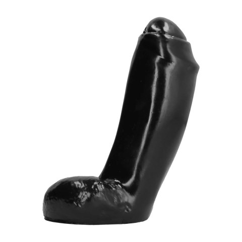 All Black Model 5592 czarny anatomiczny 18 cm - powierzchnia z żyłkami