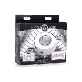 XR Brands Ball Trap Metalowy pierścień na mosznę 220g stalowy