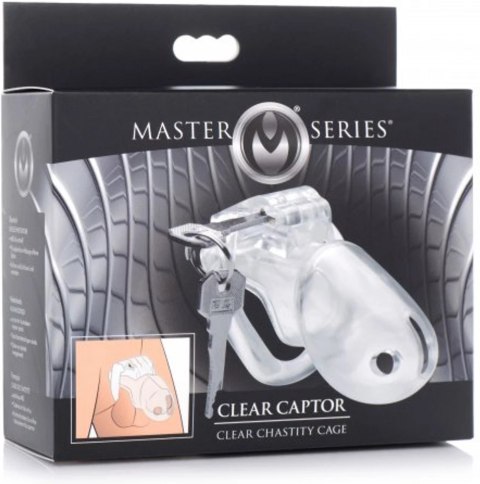 XR Brands Clear Captor Small - przezroczysta klatka z kluczami ABS
