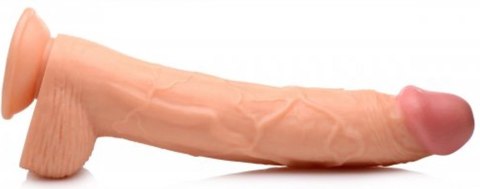 XR Brands Hung Harry model z jądrami 30 cm, przyssawka, jasny PVC