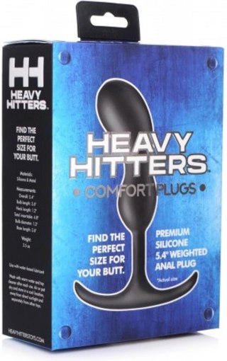 XR Brands Premium silikonowy obciążnik do masażu prostaty S