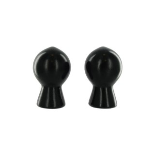 XR Brands Size Matters - Zaciski podciśnieniowe do stymulacji, czarne