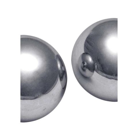 XR Brands Titanica kulki stalowe duże 2 cale szare