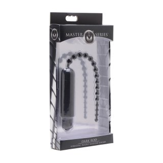 XR Brands Vibrating Sound Beaded Insert czarny silikonowy 24cm