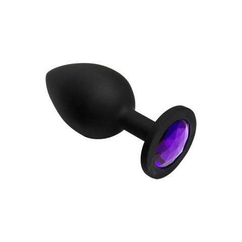 Doc Johnson Booty Bling Large silikonowy korek z ozdobnym kryształem