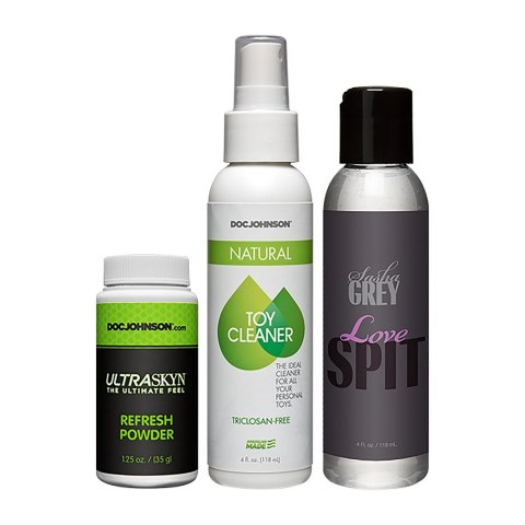 Doc Johnson Experience Zestaw Intymny ULTRASKYN z Akcesoriami 3w1