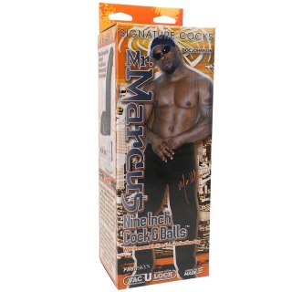 Doc Johnson Marcus 22cm model wibrujący z przyssawką Sil-a-Gel