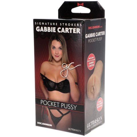 Doc Johnson Signature Stroker Gabbie Carter ULTRASKYN Naturalny