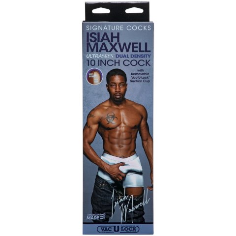 Doc Johnson ULTRASKYN Isiah Maxwell model 25 cm podwojna gęstość