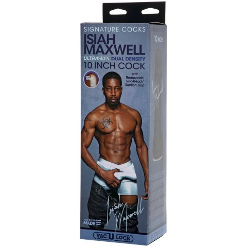 Doc Johnson ULTRASKYN Isiah Maxwell model 25 cm podwojna gęstość