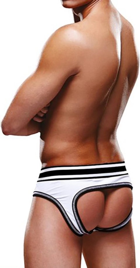 Prowler Pasek Majtki Open Back XL czarno-białe logo