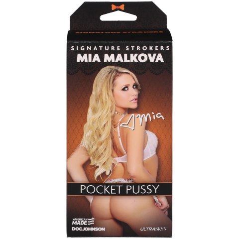 Doc Johnson All Star Mia Malkova model anatomiczny z fakturą 18 cm